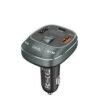 Vention 3-Port USB Car Charger with FM Transmitter 30W - 18W - 5W