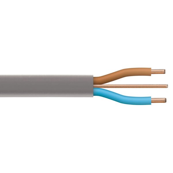 1.0mm Twin with Earth PVC Insulated Cable