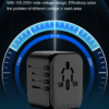 Universal World Wide Travel Charger Adapter and USBC Laptop charger (7)