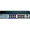D-Link DES-F1016P-E 16-Port 10 100 Long Range PoE+ Surveillance Switch