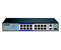 D-Link DES-F1016P-E 16-Port 10 100 Long Range PoE+ Surveillance Switch