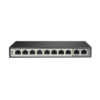D-Link DGS-F1010P-E 8GE PoE+ 2GE Uplink 250m PoE Switch