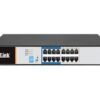D-Link DGS-F1026P upto 250 Meter support 24-Port 1000Mbps PoE Switch with 2 SFP Ports
