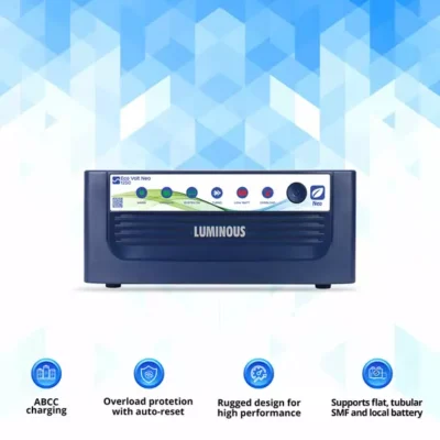 Luminous 1.1KVA Inverter with Lithium Battery