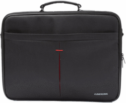 Kingsons 15.6″ Black shoulder Laptop bag