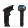 1D 2D QR Barcode Scanner Wireless and Wired with Battery Level Indicator Digital Printed Bar Code Reader Cordless Handheld Barcode Scanner (2)