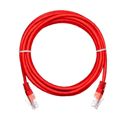 APS 1 Meter Cat 6 Patch Cords red