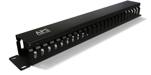 APS RA19 1U Cable Manager with cover