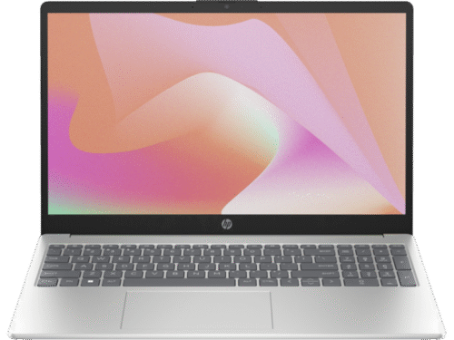 HP 15 Core i7 (1355U) 8GB RAM 512GB SSD 15.6” FreeDOS Laptop – Silver
