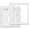 Siemon cat6 single faceplate