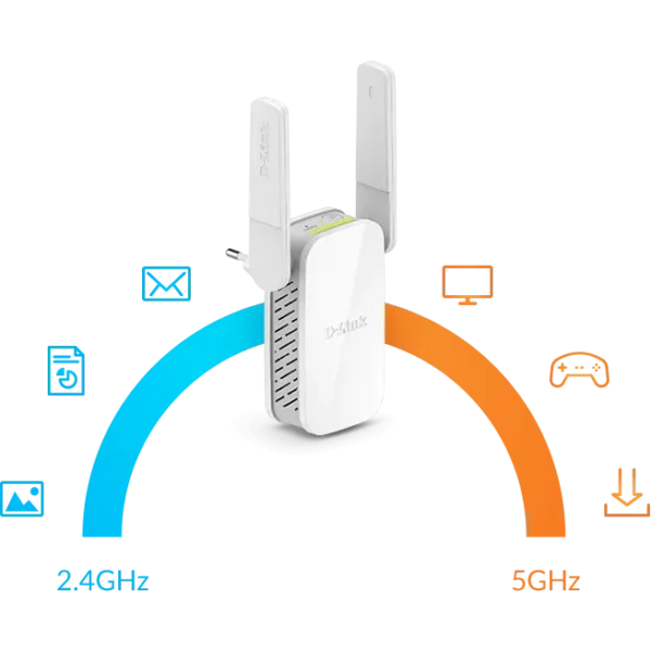 D-Link AC1200 Dual Band Wi-Fi 5 Range Extender – DAP-1610