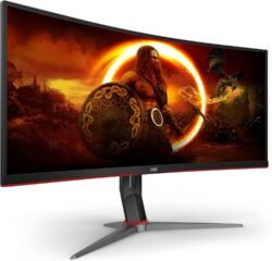 SECUREYE 34'' FRAMELESS CURVED GAMING 4K