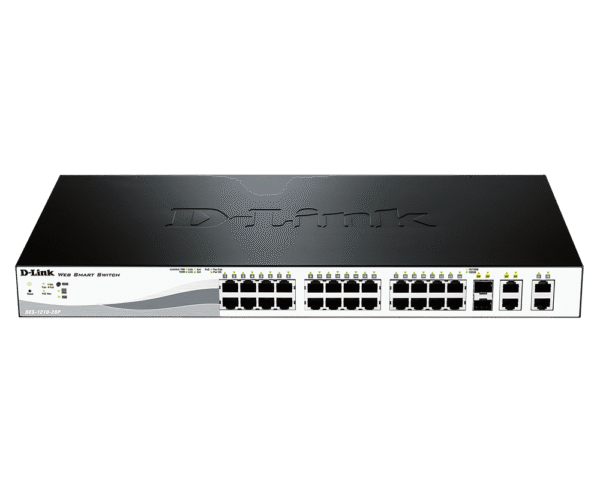 D-Link DES-1210-28P 24-Port 10/100 PoE Smart Switch