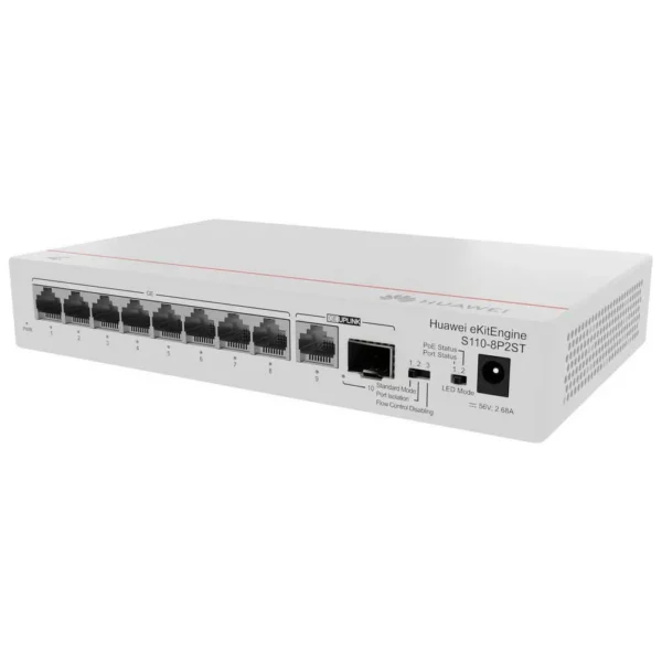 Huawei S110-8P2ST Gigabit PoE+ Switch