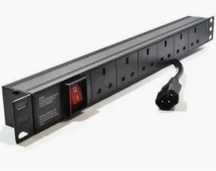12-Way 1U Horizontal Mount PDU for Server Rack
