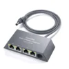 Newest GEN3 Gigabit Quad Port Ethernet Adapter X4 Mini RJ45 Ethernet with 4-Port