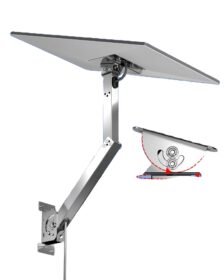 Starlink Gen 3 Adjustable Mount Kit Stainless Steel Pipe Adapter Wall Roof