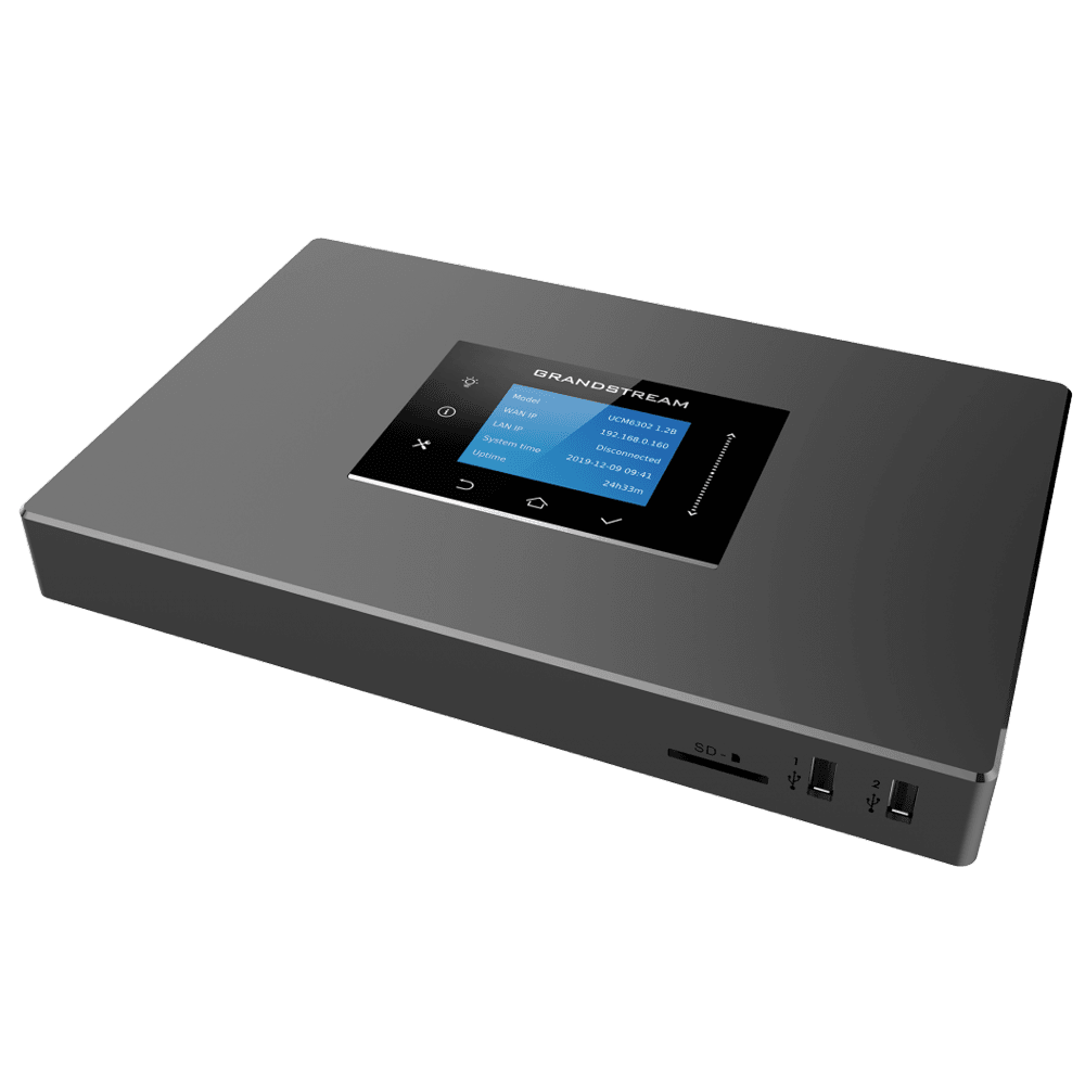 Grandstream UCM6302 IP PBX with audio only