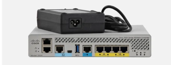 Cisco AIR-CT3504-K9 wireless controller.
