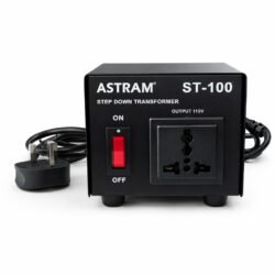 Astram 100W Step Down Transformer 220V to 110V