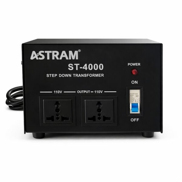 Astram 4000W Step Down Transformer 220V to 110V