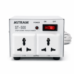 Astram 500W Step Down Transformer 220V to 110V