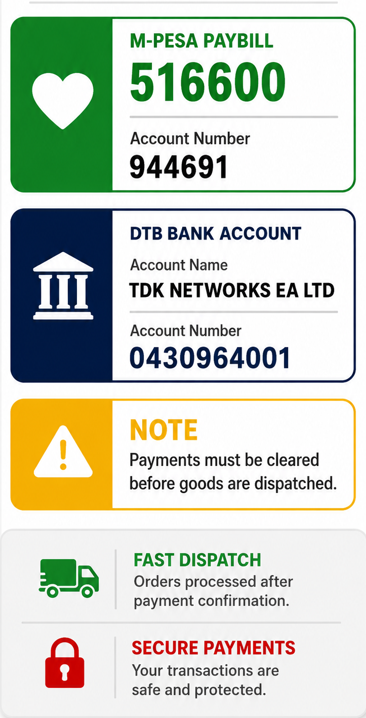 TDK PAYMENT DETAILS