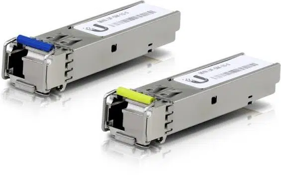 Ubiquiti 1 Gbps Bidirectional Single-Mode Optical Module 2-Pack (UACC-OM-SM-1G-S-2)