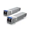 Ubiquiti 10 Gbps Duplex Single-Mode Optical Module 2-Pack (UACC-OM-SM-10G-D-2)
