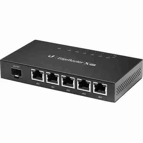 Ubiquiti EdgeRouter 6P (ER-6P) – 6-Port Gigabit Router with 24V Passive PoE & SFP Port