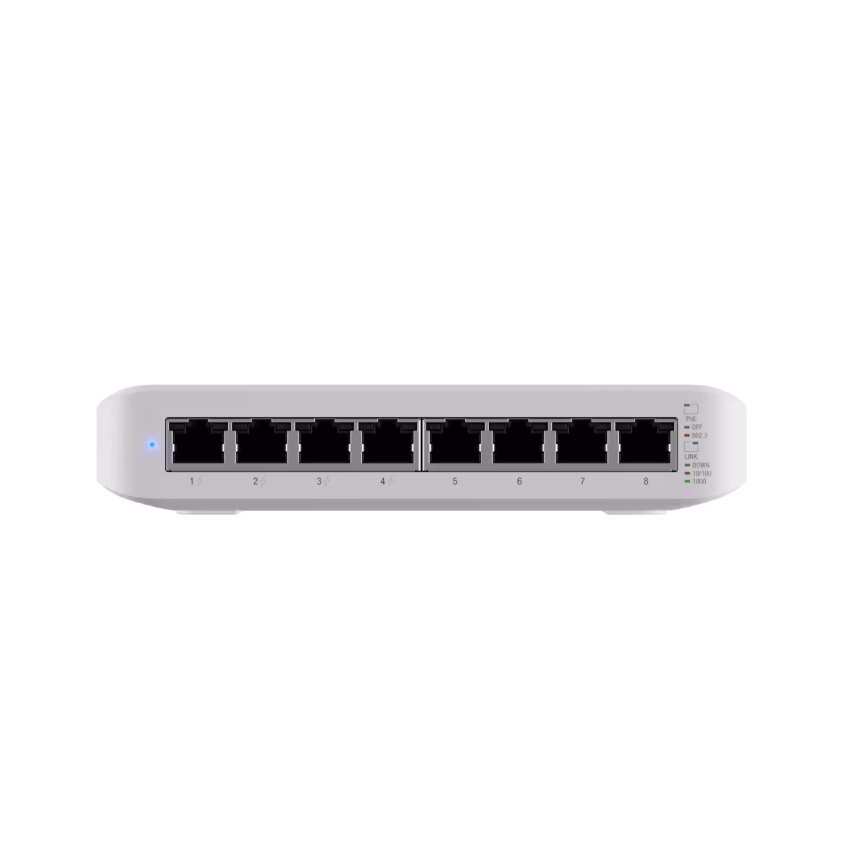Ubiquiti UniFi Switch Lite 8 PoE (USW-Lite-8-POE) – Managed Gigabit Switch