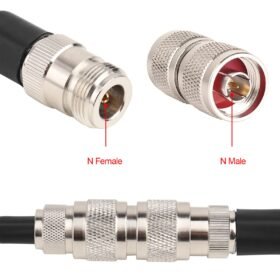 N-Type RF Connectors (Male & Female) for GSM Mobile Signal Boosters – 50 Ohm Weatherproof