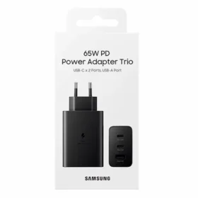 Samsung 65W Fast Charger 3Port (2 Type-C + 1 USB)